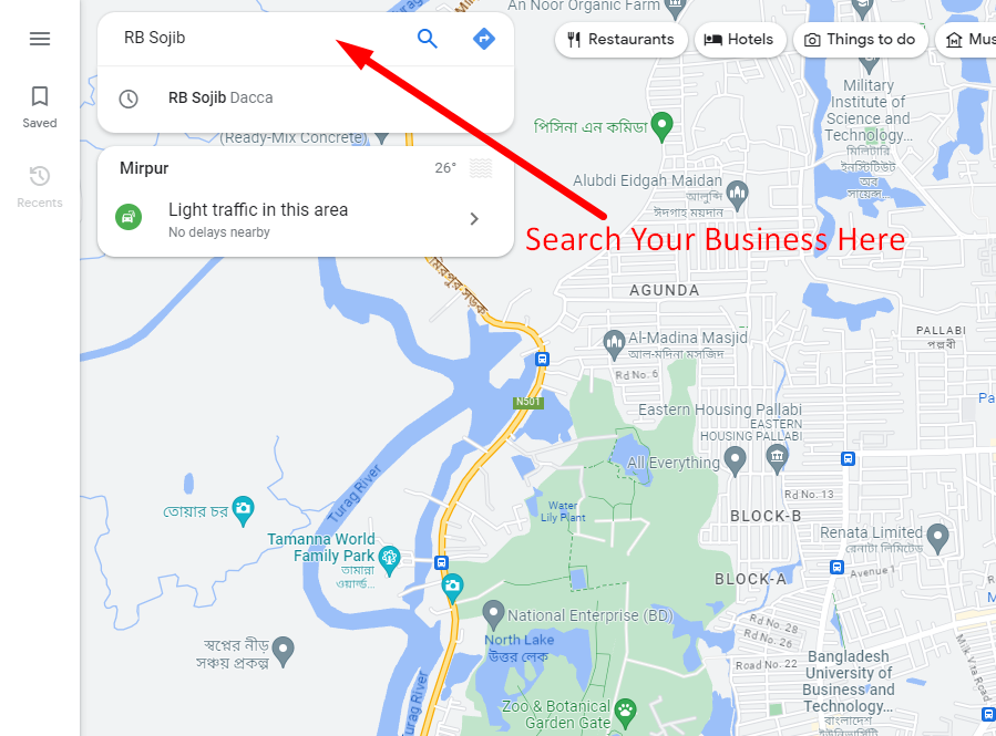 Map Search Google Place ID